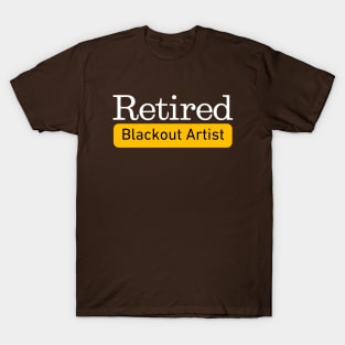 Retired Blackout Artist T-Shirt